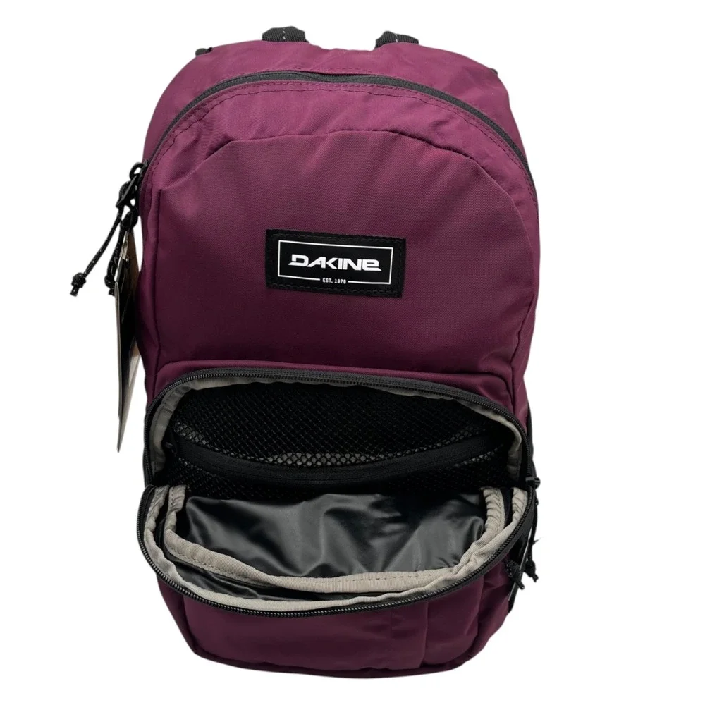 Dakine Kids Campus Pack 18L Backpack Grapevine Burgundy Black Size 16x12x5
